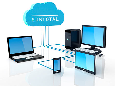 Схема работы системы Subtotal